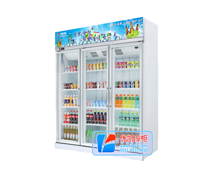 雙門(mén)直冷飲料柜